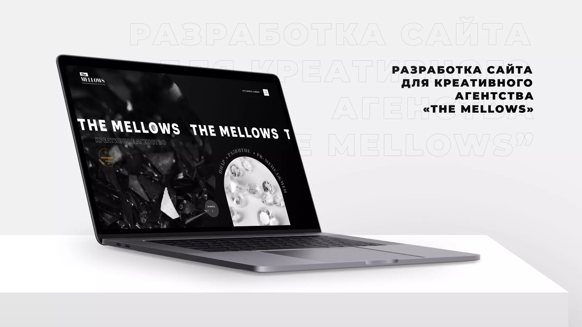 Разработка сайта креативного агентства «The Mellows» в Нальчике