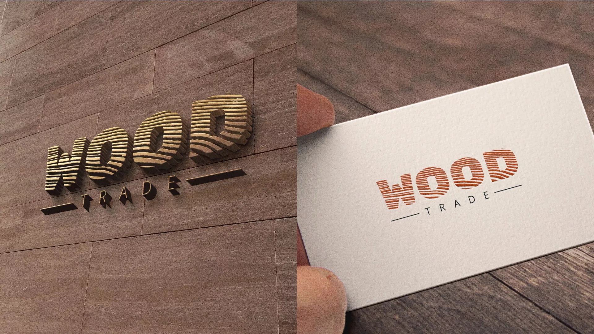 Разработка логотипа для компании «Wood Trade» в Нальчике
